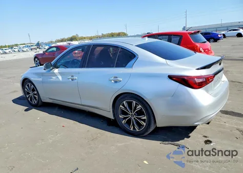 2018 Infiniti Q50 Pure z USA, uszkodzony, nr VIN JN1CV7APXJM240091